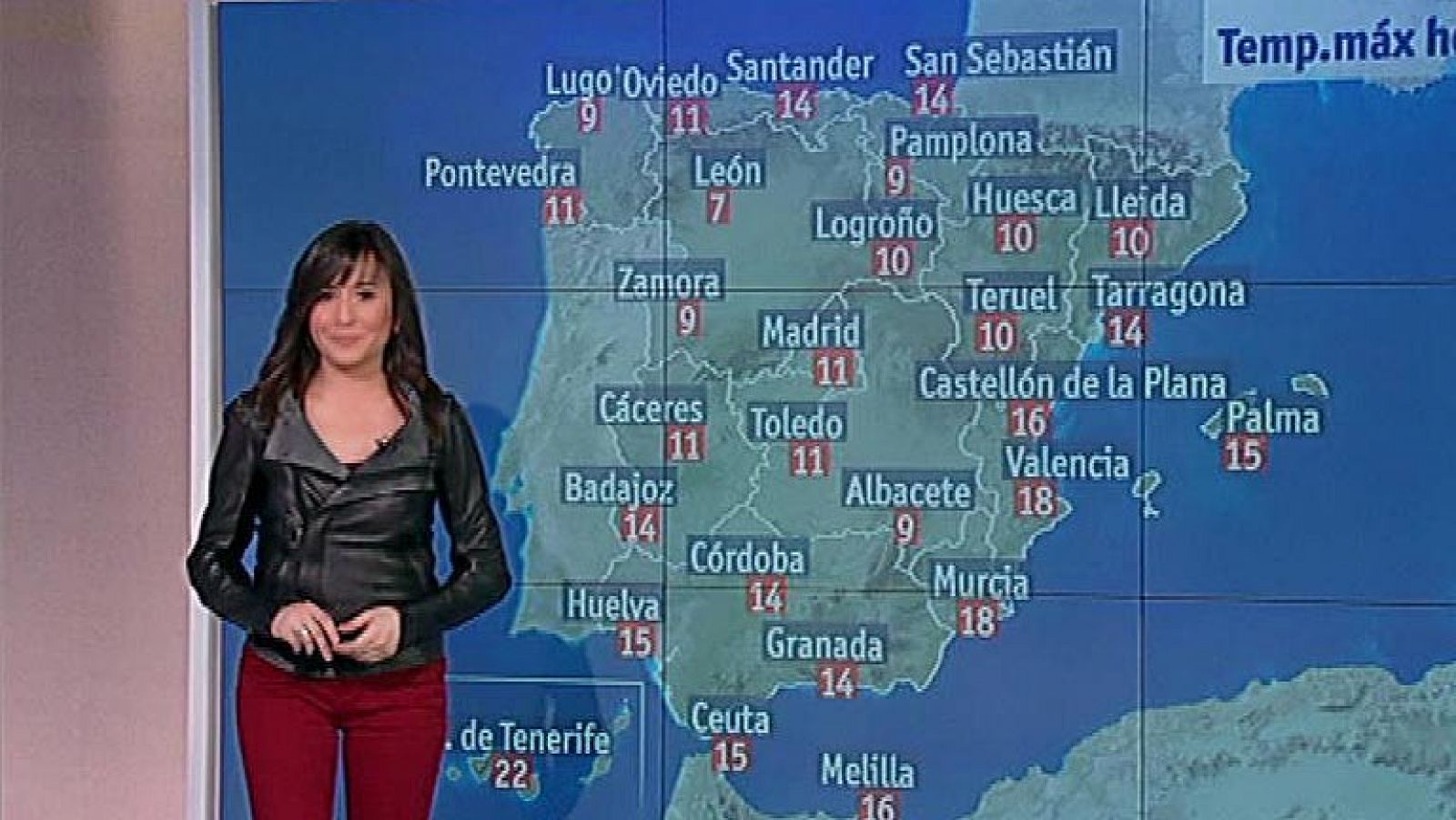Suben las temperaturas mínimas mientras avanza el frente desde el interior