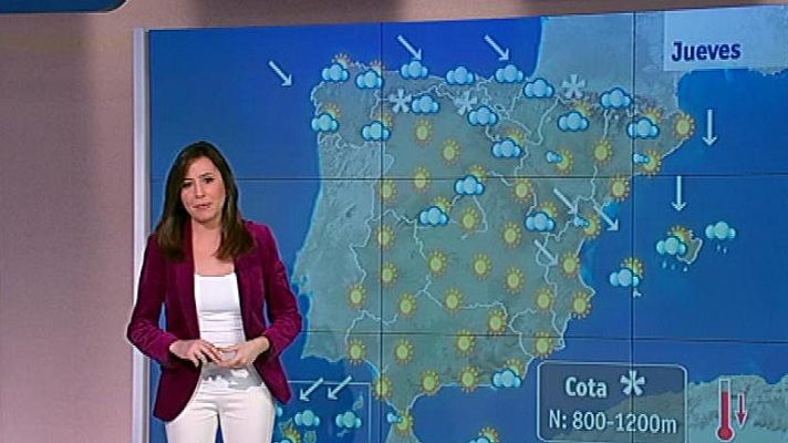 El tiempo - Día soleado en buena parte