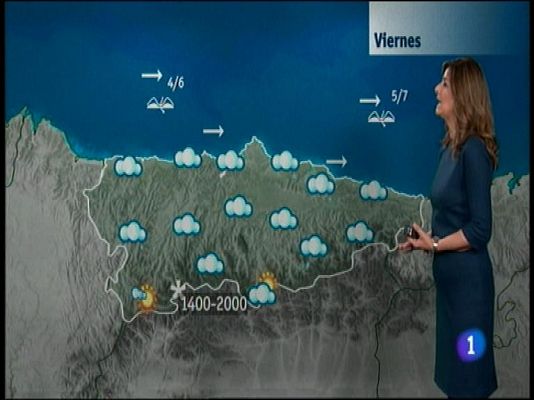 Panorama Regional - El tiempo en Asturias - 23/01/14