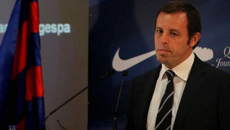 Sandro Rosell quiere dejar la presidencia del Barça