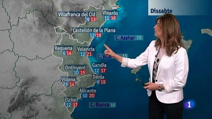 L'informatiu - Comunitat Valenciana - El tiempo en la Comunidad Valenciana - 24/01/14