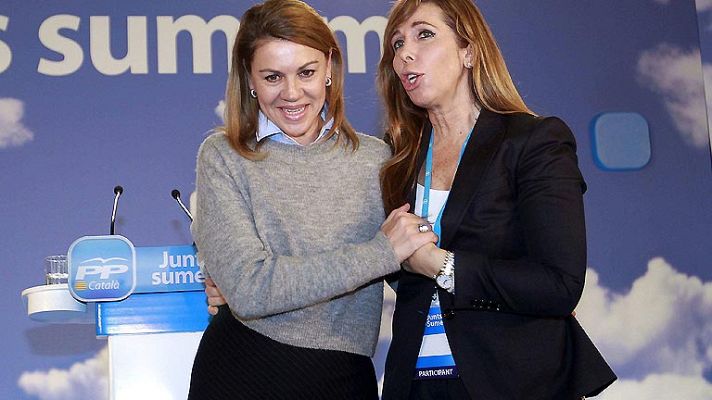 Telediario 1 - Declaraciones de Cospedal