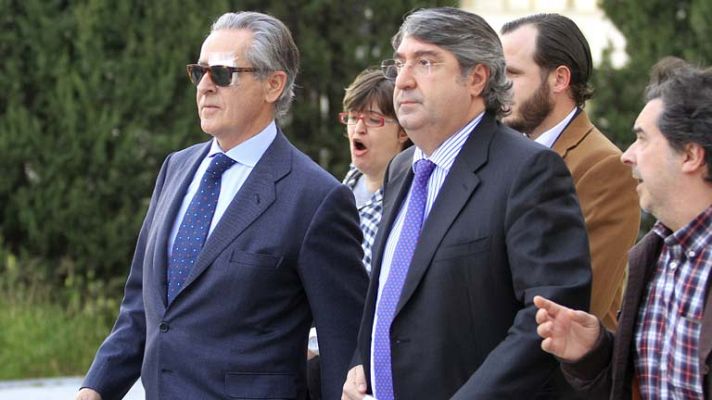 Telediario 1 - Miguel Blesa es abucheado