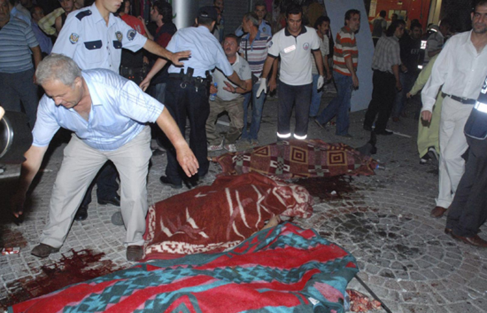 Así fue el momento de la explosión