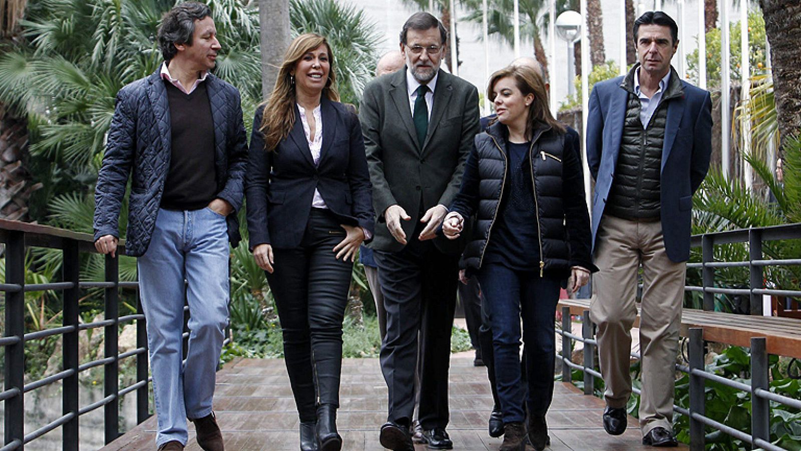 Rajoy insiste en que no habrá referéndum sobre Cataluña mientras sea presidente