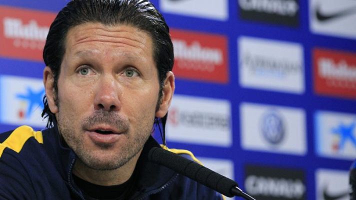 Simeone: "El objetivo es seguir siendo competitivos"