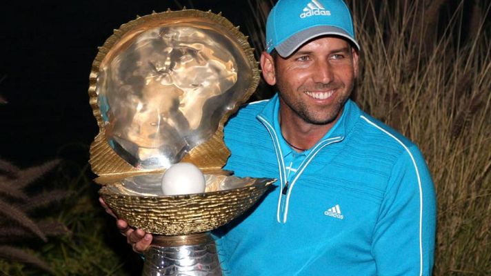 Telediario 1 - Primer triunfo del año para Sergio García