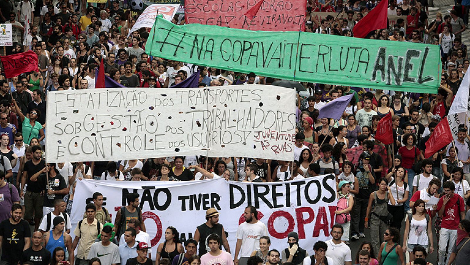 Informativo 24h: Manfiestaciones en Brasil | RTVE Play