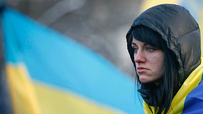 Telediario 1 - Tensión en Ucrania