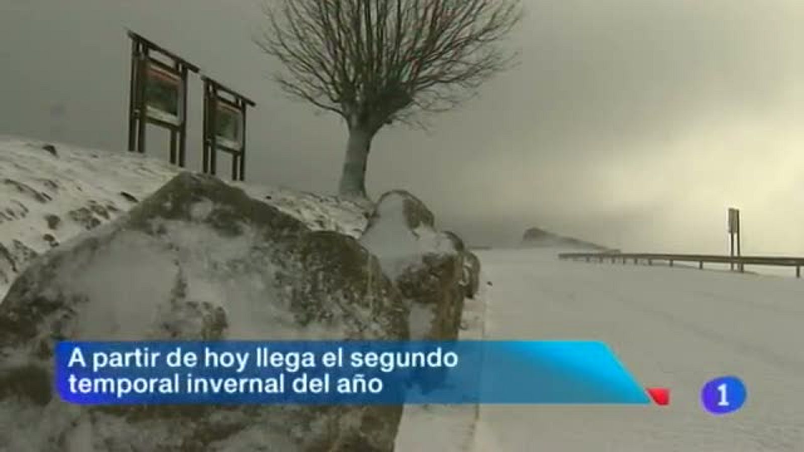   Hoy se aproxima a Navarra un nuevo temporal invernal. El Ebro se estabiliza en Castejón. La Presidenta y la Consejera Goicoechea compareceran ante el Parlamento por los cambios en el Departamento  económico. Derrota dolorosa en el Sadar. (27/01/2014)