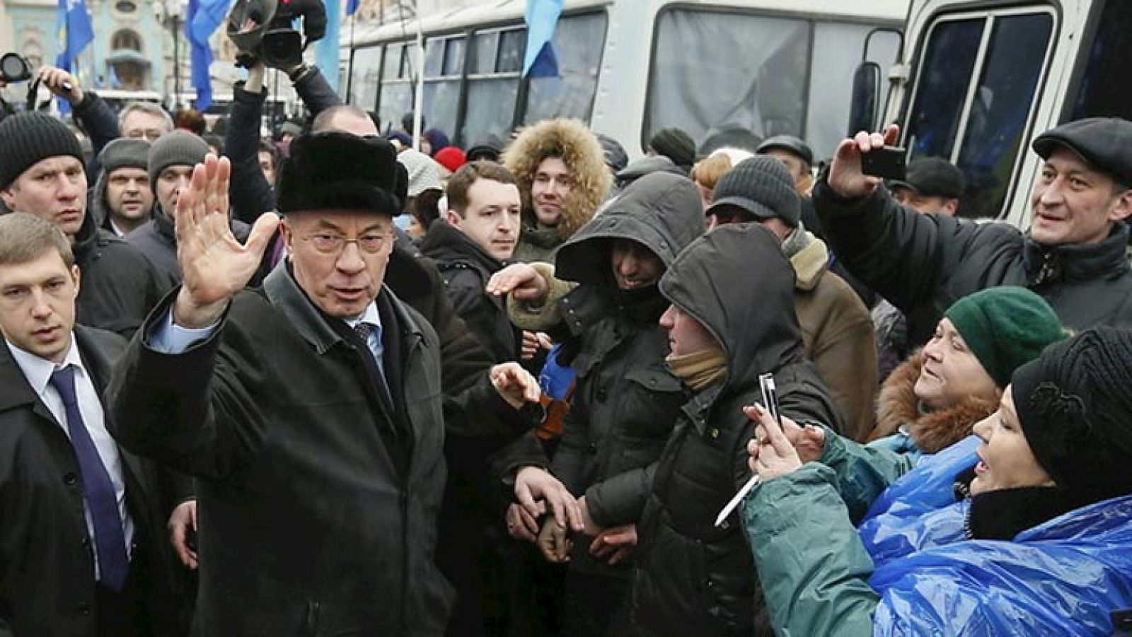 El primer ministro ucraniano ofrece su renuncia como solución a la crisis