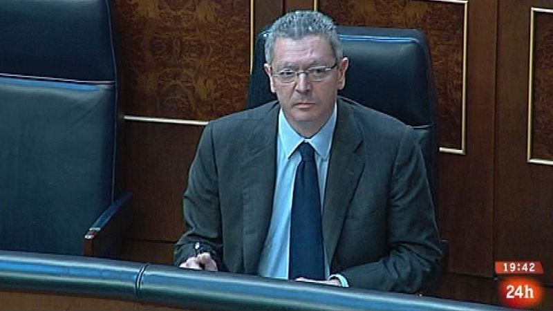  Parlamento - El foco parlamentario - El aborto monopoliza la sesión de control - 25/01/2014