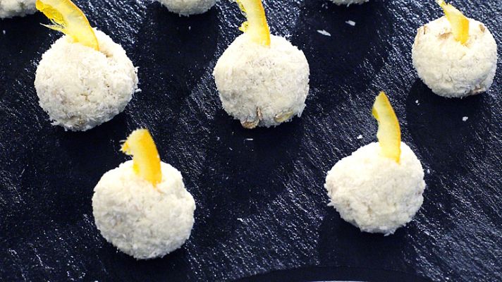 Coquitos de chocolate