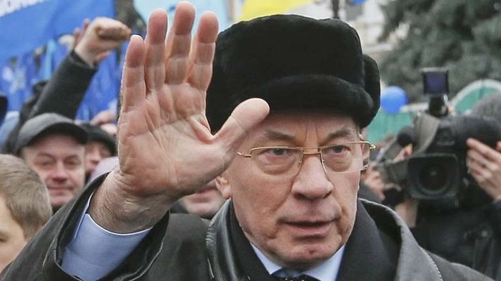 Telediario 1 - Inestabilidad en Ucrania