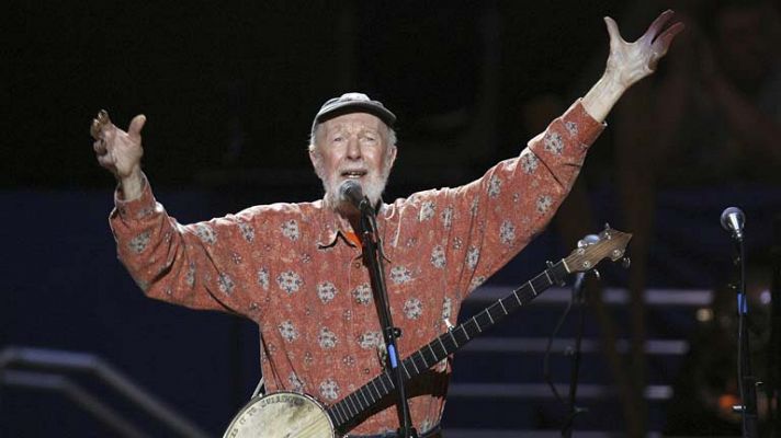 Telediario 1 - Pete Seeger ha fallecido
