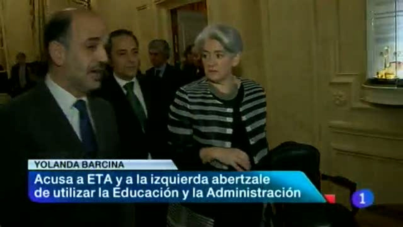  Yolanda Barcina en Forum Europa en Madrid. El Recrecimiento de Yesa concluirá en 2016. El Observatorio Estatal de la Dependencia dice que en Navarra hay 900 familias esperando a recibir las ayudas concedidas. Osasuna hoy descansa. (28/01/2014)
