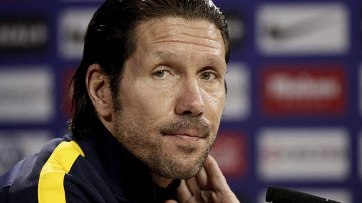 Telediario 1 - Simeone cree que la vuelta ante el Athletic "está al 50%"