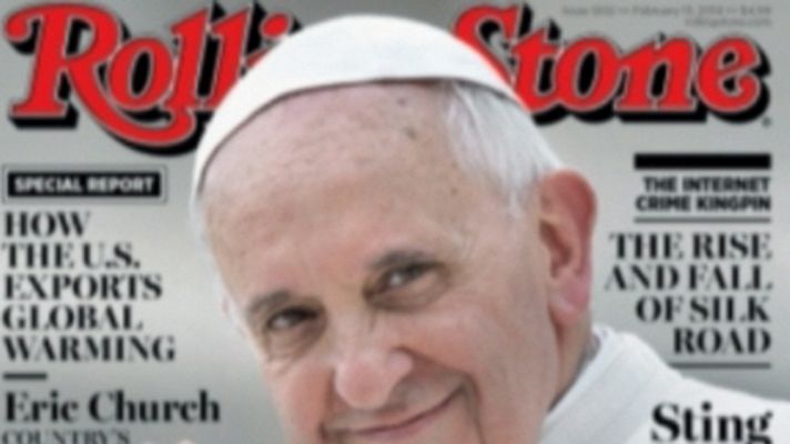 El papa Francisco, en Rolling Stone