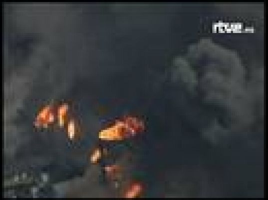  - Incendio en planta de acero