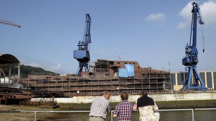 Telediario 1 - La petrolera Pemex otorga a Barreras y Navantia la construcción de dos floteles