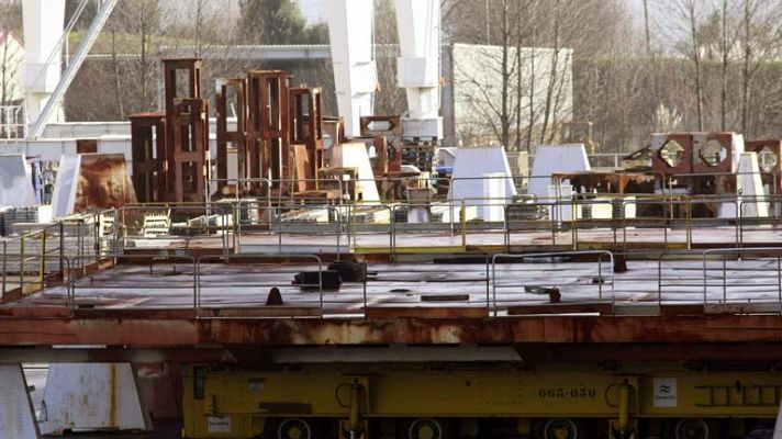 Telediario 1 - Respiro sector naval gallego