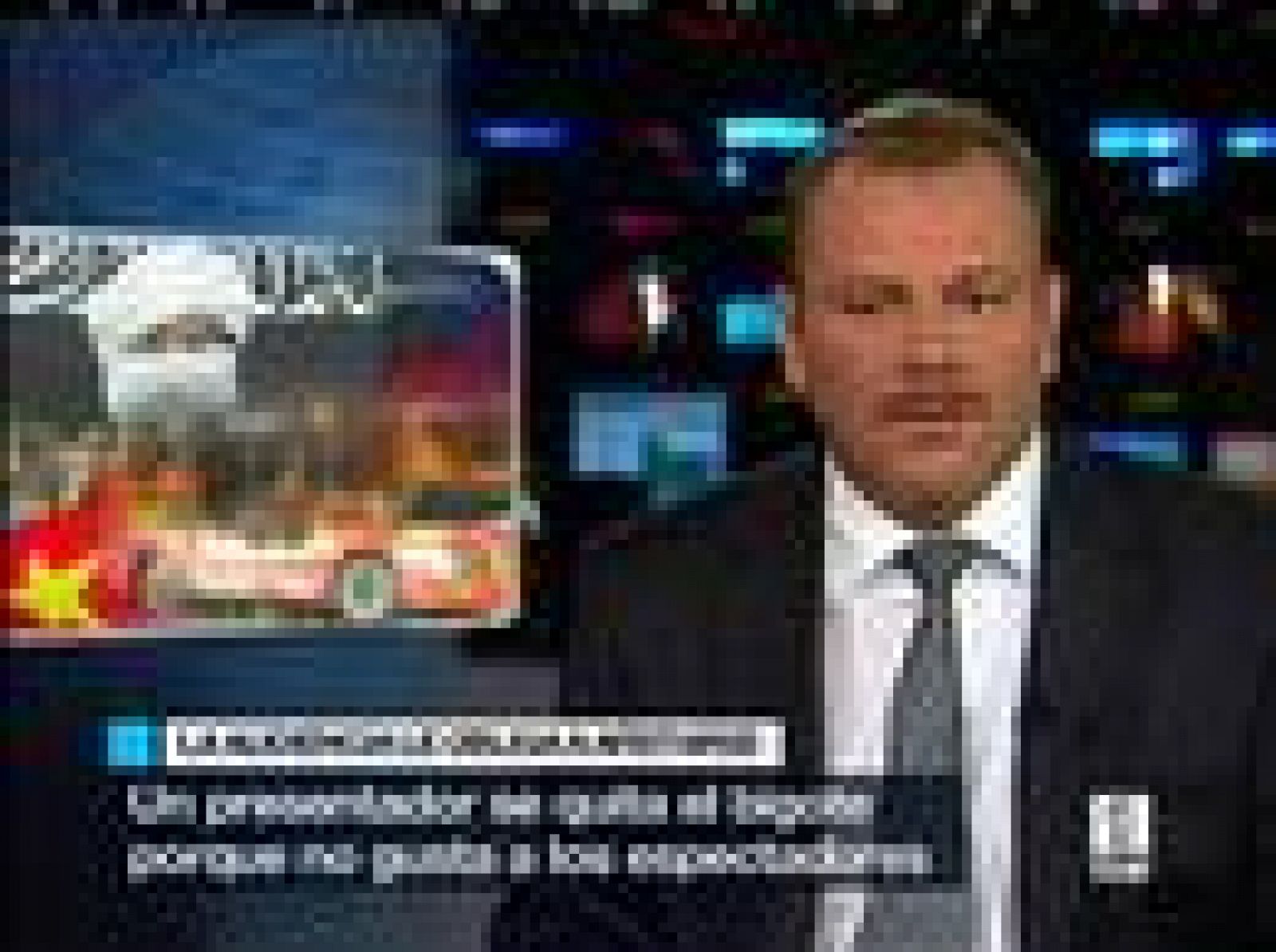 Los telespectadores lo prefieren sin bigote | Ver