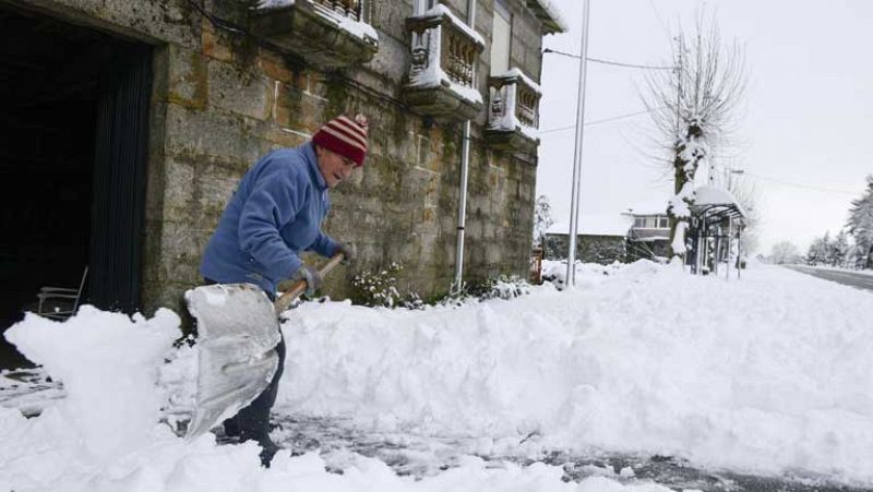 Nevadas en cotas bajas del tercio norte peninsular