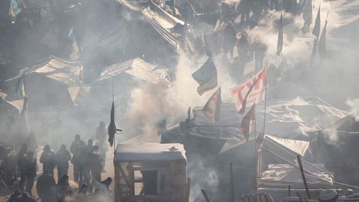 Informativo 24h - El Parlamento ucraniano aprueba una amnistía para los detenidos en las protestas y la oposición la rechaza porque pone condiciones