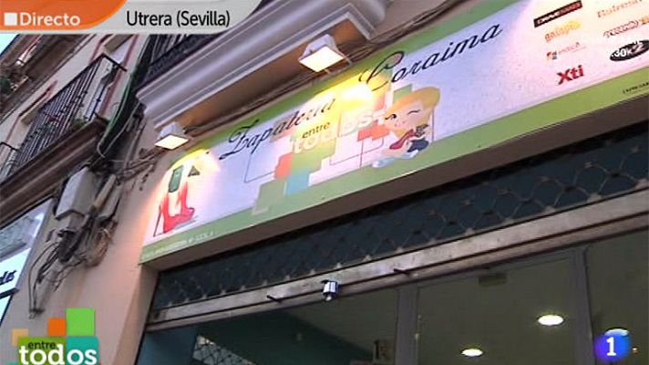 Entre todos - Carmen trabaja en su zapatería