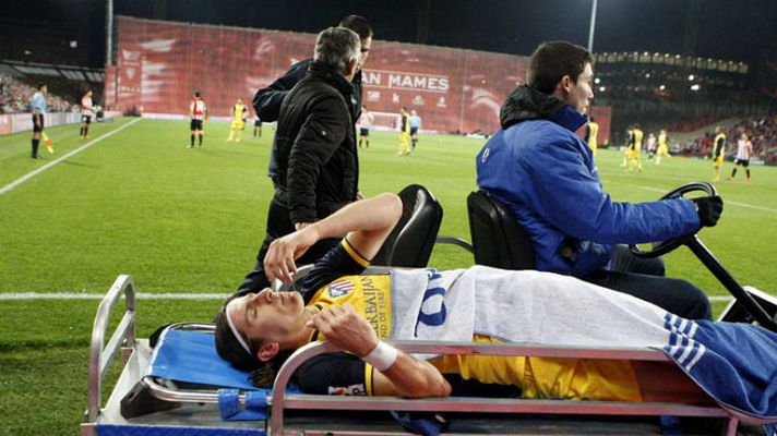 Telediario 1 - Filipe Luis estará entre cuatro y seis semanas de baja