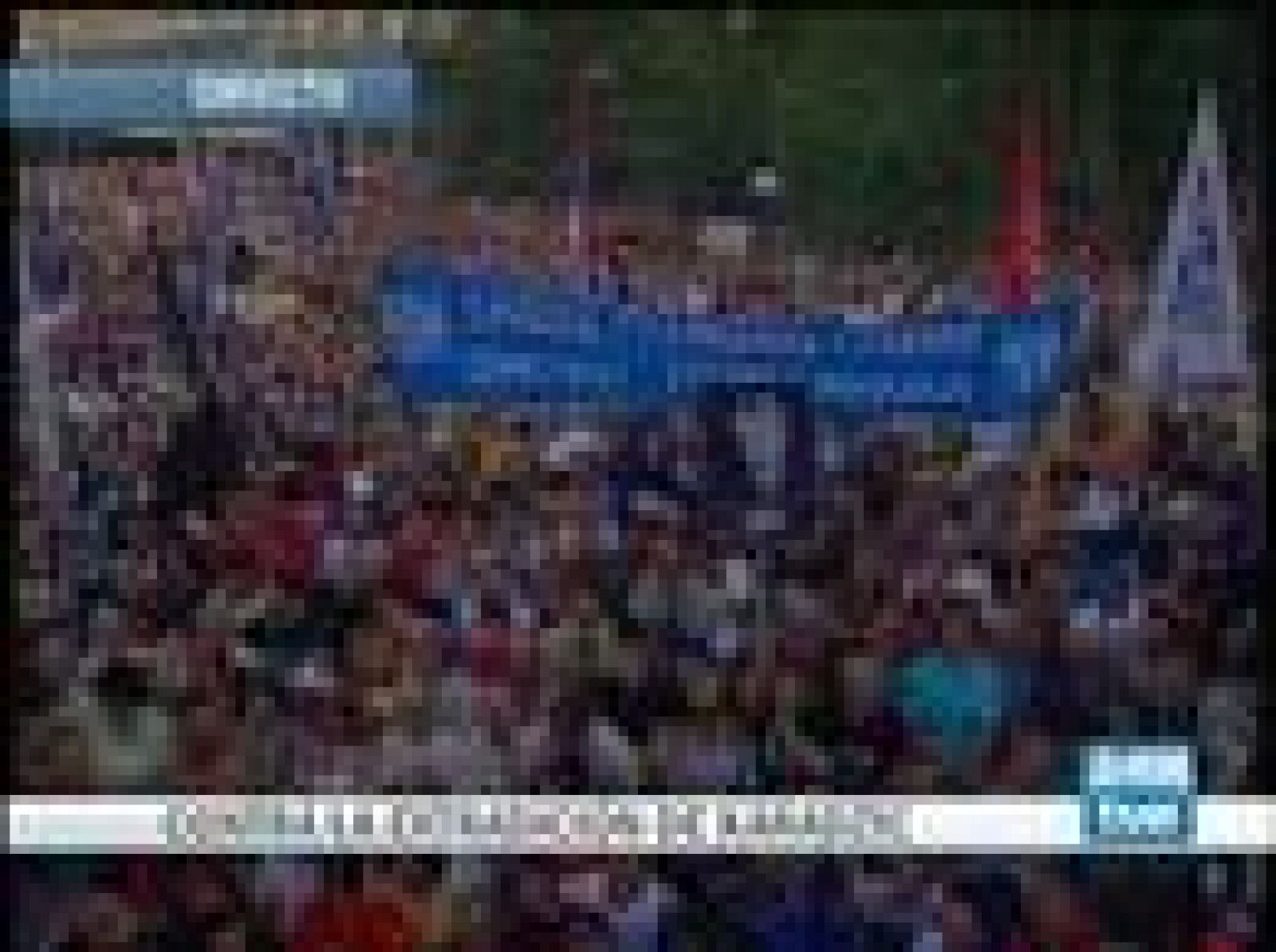 Sin programa: Manifestación en apoyo a Karadzic | RTVE Play