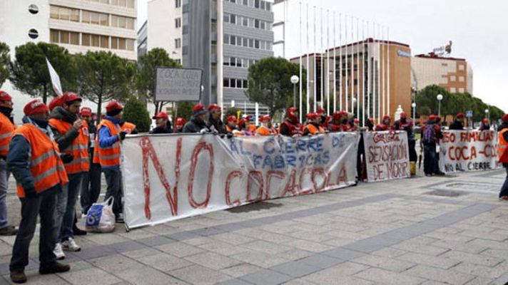 Huelga en Coca-Cola Madrid