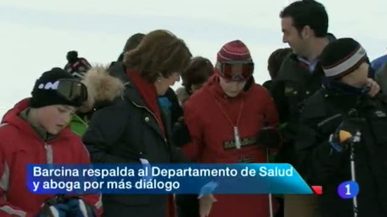  La Presidenta habla de la crisis del Departamento de Salud en Belagua. El Parlamento se interesa por la situación de las viviendas de la ladera de Yesa. Osasuna ultima sus preparativos para el partido del lunes (31/01/2014)