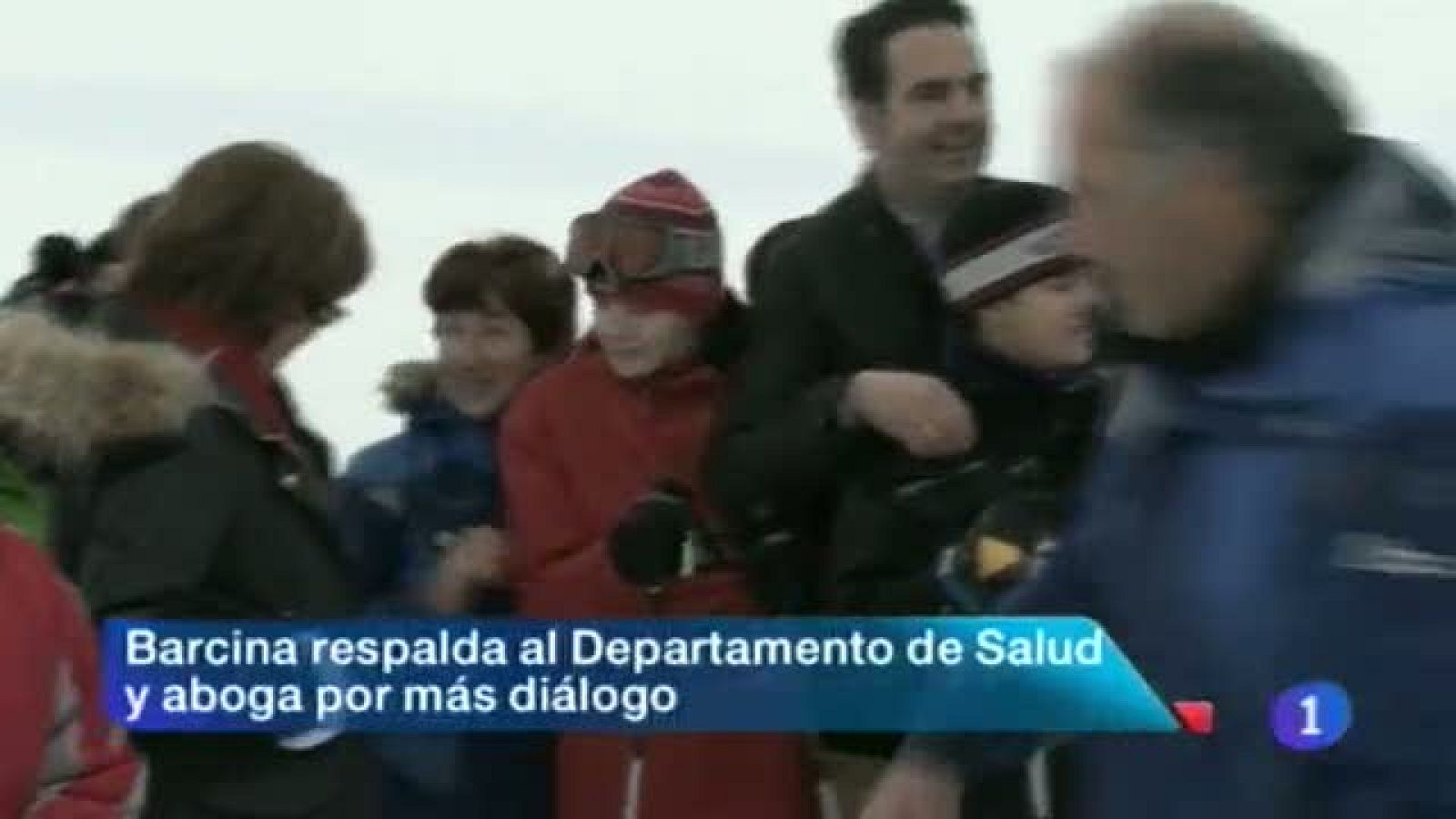   La Presidenta habla de la crisis del Departamento de Salud en Belagua. El Parlamento se interesa por la situación de las viviendas de la ladera de Yesa. Osasuna ultima sus preparativos para el partido del lunes (31/01/2014)