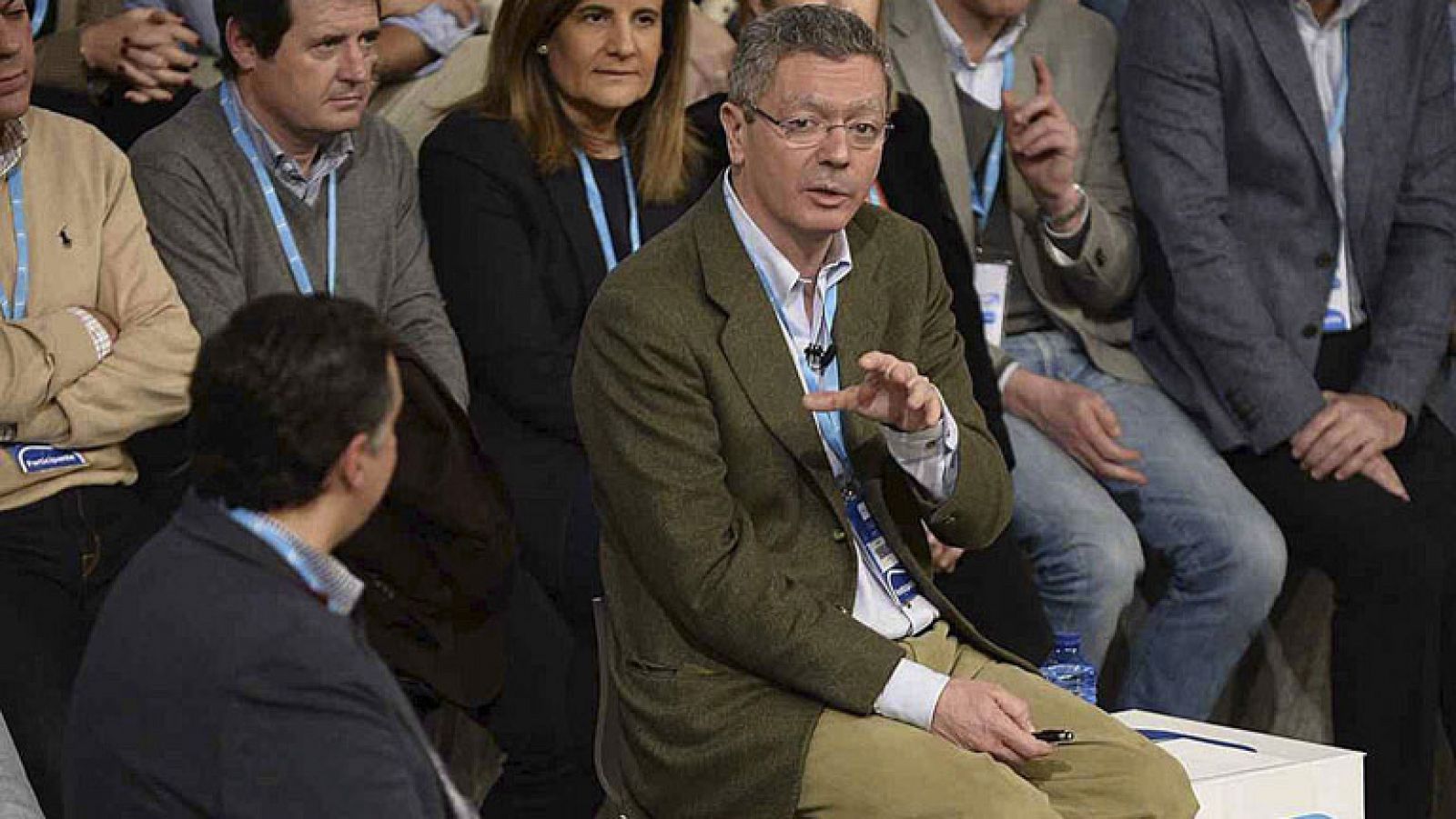 Gallardón dice que ningún insulto le hará abdicar de su compromiso con Rajoy por la ley del aborto