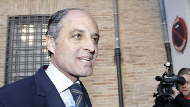 Francisco Camps declara por escrito como testigo en el caso Nóos