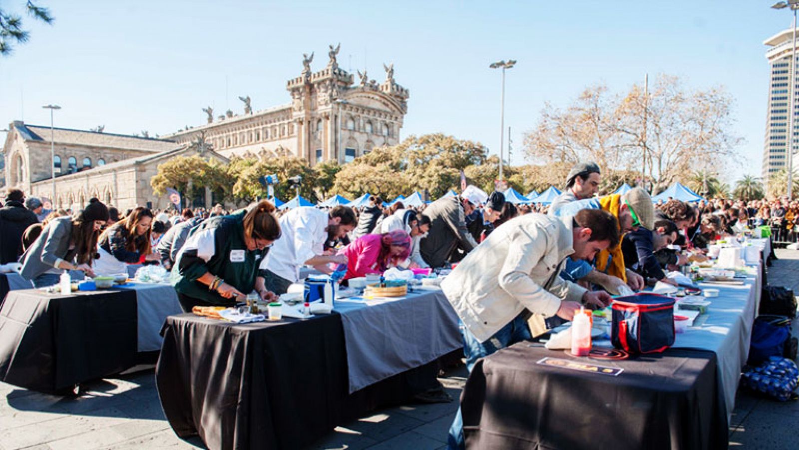 Espectacular macrocasting de MasterChef en Barcelona