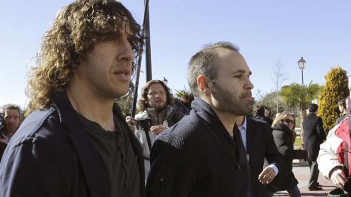 Telediario 1 - El fútbol español se despide del 'Sabio de Hortaleza'