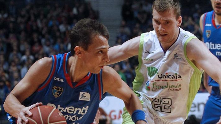 Baloncesto en RTVE - Tuenti Móvil Estudiantes 84 - Unicaja 85