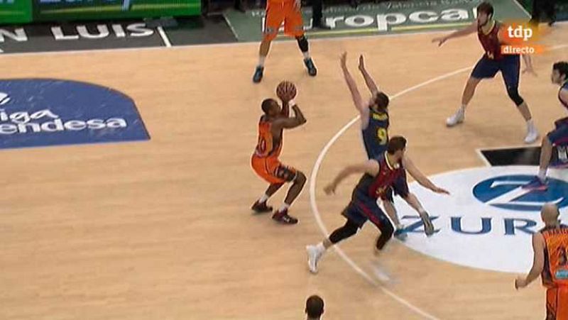 Baloncesto - Liga ACB. 18ª jornada: Valencia Basket-FC Barcelona - Ver ahora 