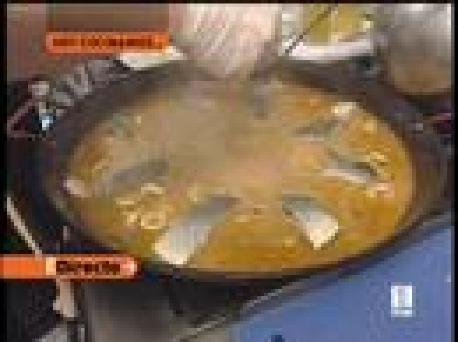 Receta de paella de dorada