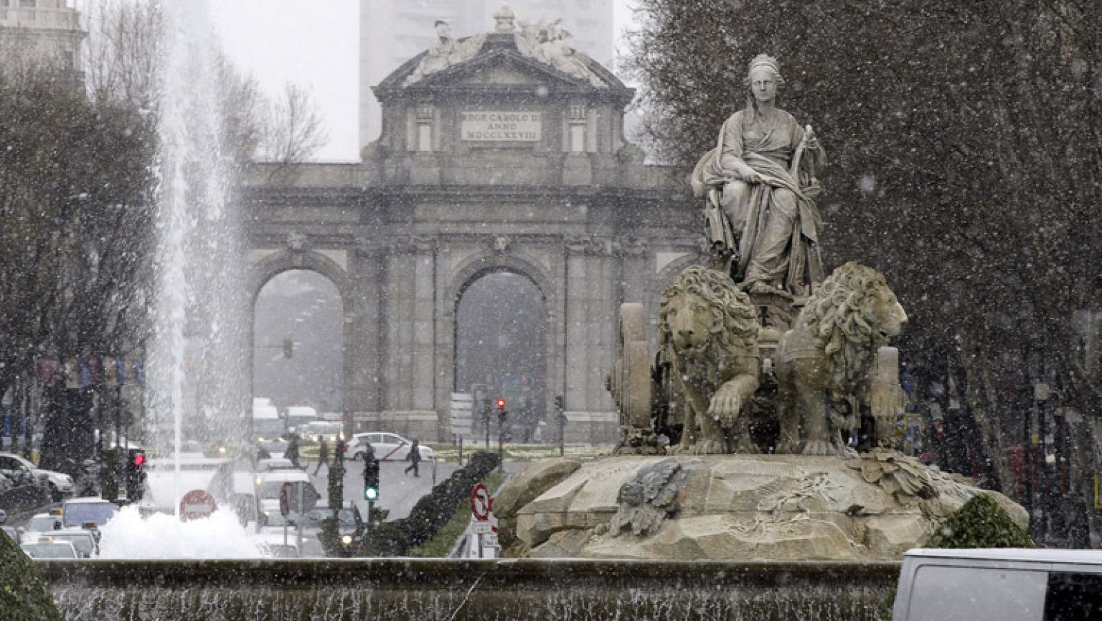 Alertas por nieve en 20 provincias del norte y centro peninsular