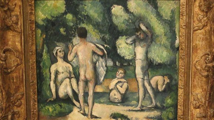 Telediario 1 - Exposición de Paul Cezanne