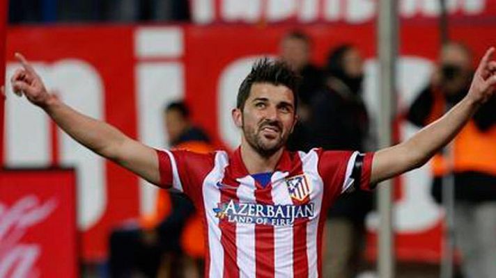 Telediario 1 - Villa, con una elongación, se perderá la ida del Bernabéu