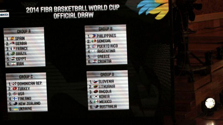 Telediario 1 - España cae en el grupo más fuerte del Mundial