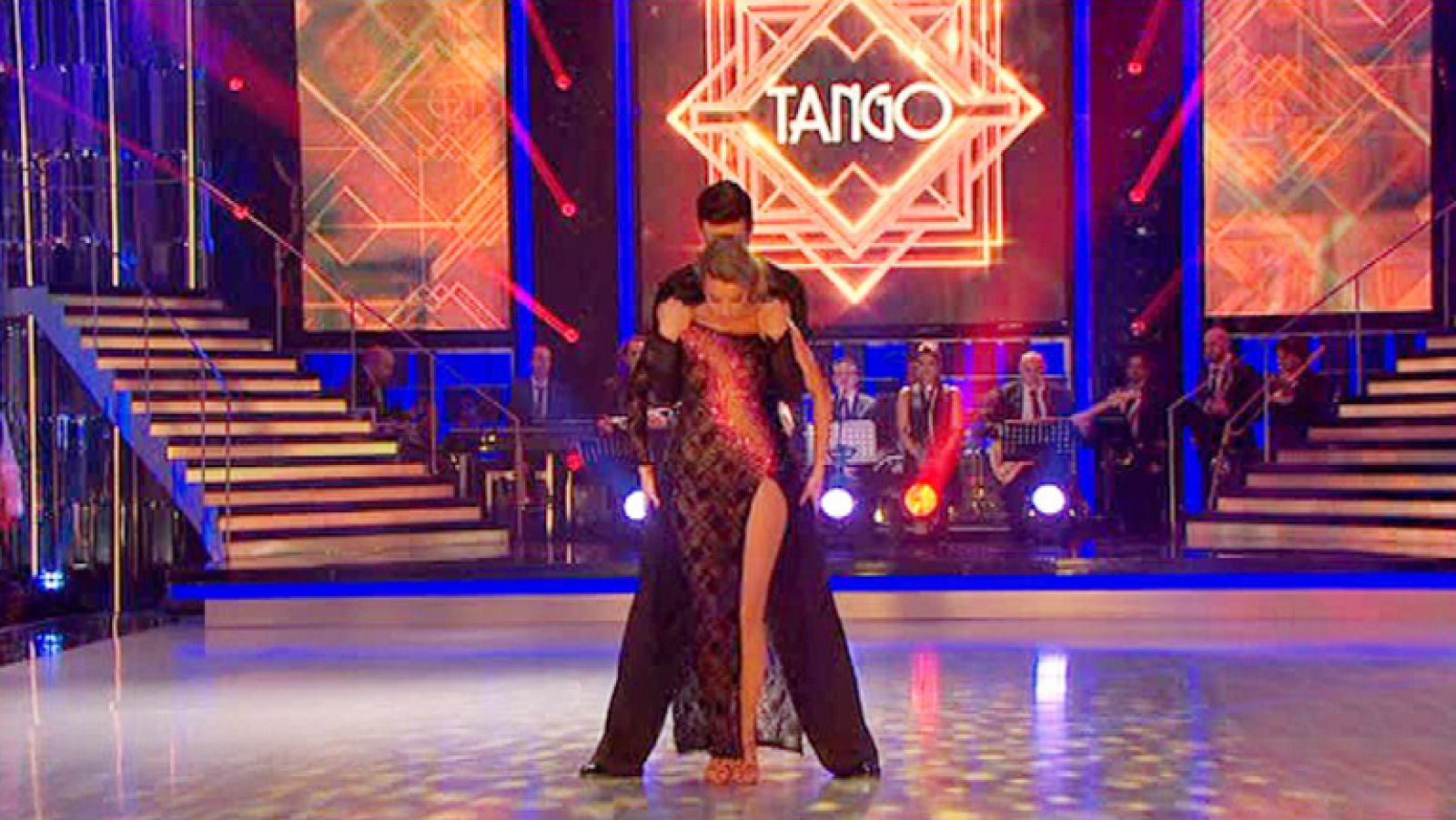 Mira quién baila - Corina Randazzo disfruta con un tango