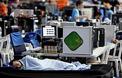 Los últimos gadgets en la campus party