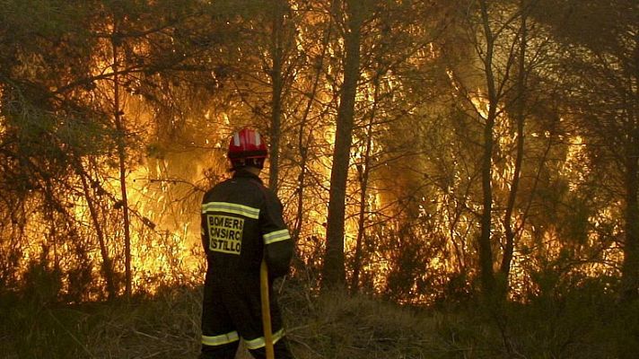 Incendio en Segorbe