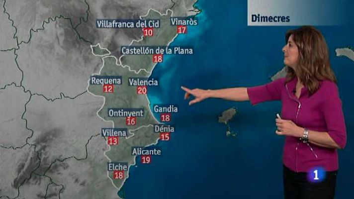 L'informatiu - Comunitat Valenciana - El tiempo en la Comunidad Valenciana - 05/02/14