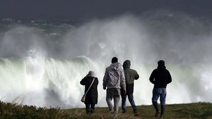 Viento fuerte en el Cantábrico